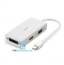 Mini Display Port to HDMI, VGA, DVI Converter - 20417 - White